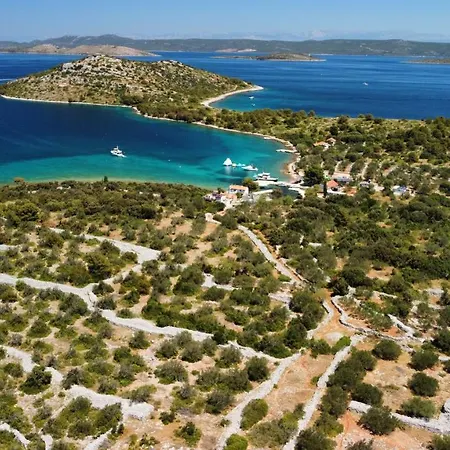 House Danica - & Tavern Bain, Free Transport, Pool, Island Of Zut - Kornati *