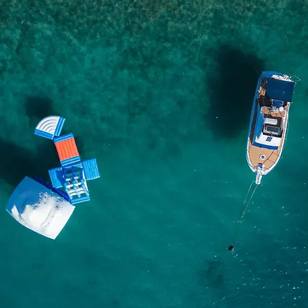 House Danica - & Tavern Bain, Free Transport, Pool, Island Of Zut - Kornati * Pristanisce
